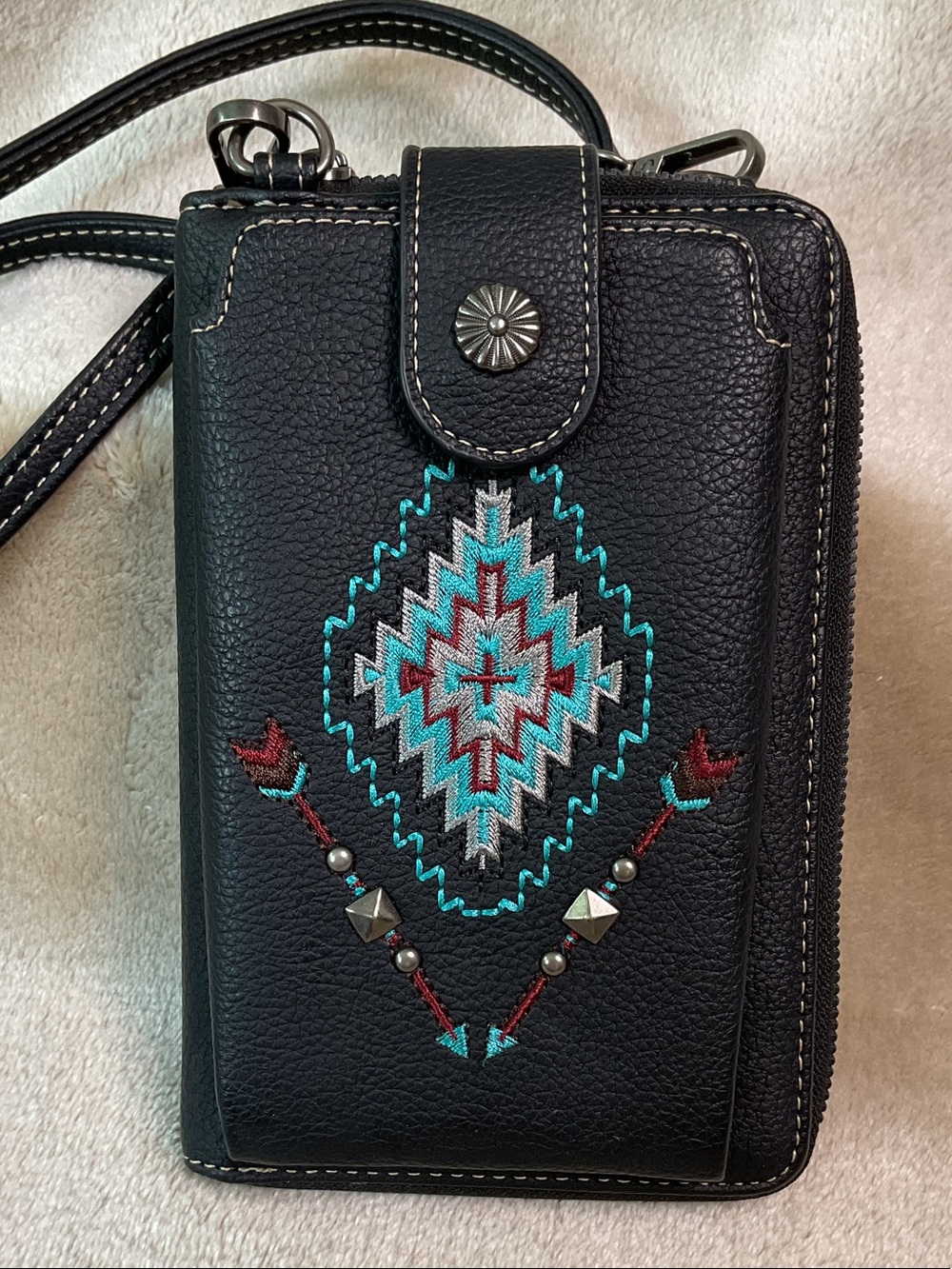 Mountain West Small Cell Phone WesternCrossbody